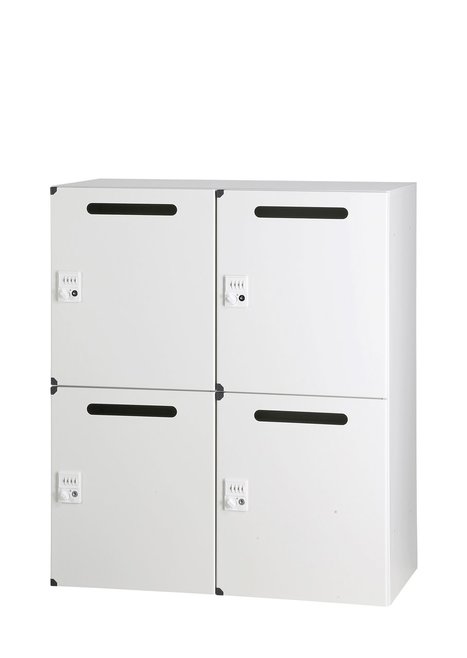 【新品】HOS HOS-PDAT10504C-W 豊国工業 4人用更衣ロッカー