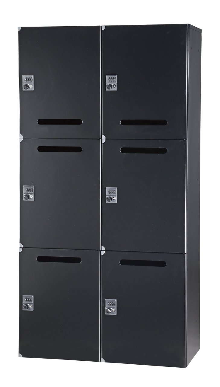 【事務用品】HOSシリーズ用下置き2列3段/ダイヤル錠【収納家具】【ブラック】
                        HOS
                                    新品
            