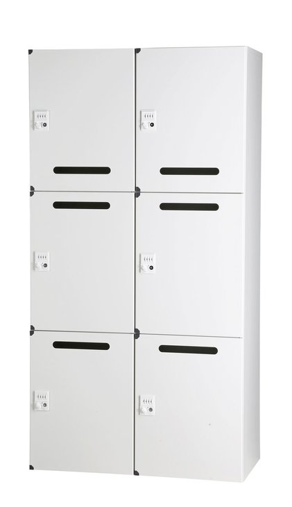 【新品】HOS HOS-PDAT17406C-W 豊国工業 6人用更衣ロッカー