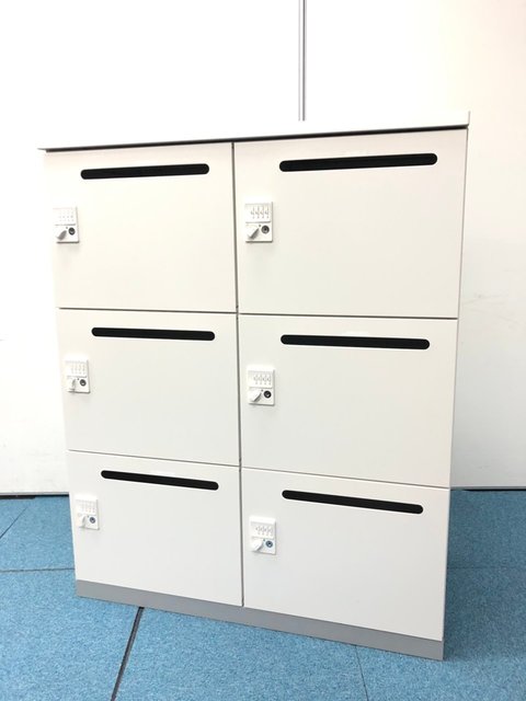 【中古】その他シリーズ  イナバ（INABA) 6人用更衣ロッカー