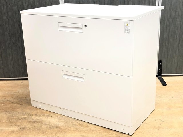 【中古】エディア  BWU-L2A39SAWNN コクヨ（KOKUYO） ローキャビネット／ラテラル