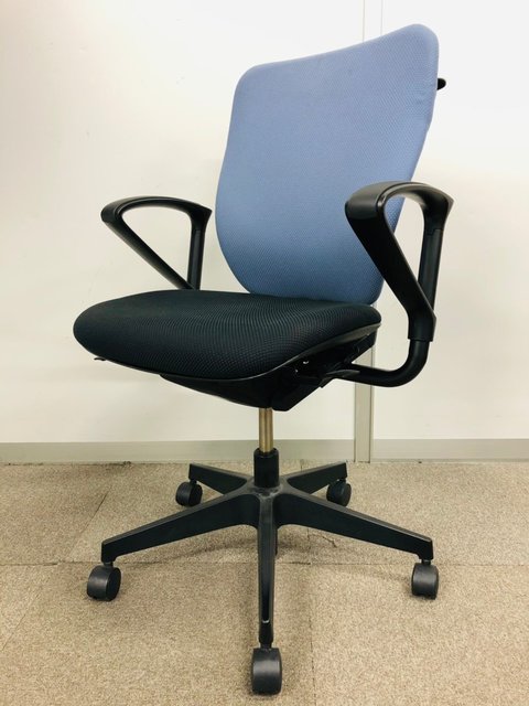 【中古】プラオ  KE239GH-HT1T1N5 イトーキ（ITOKI） 肘付ハイバックチェア