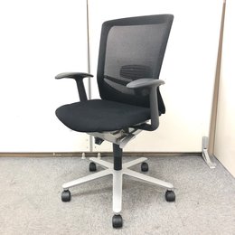 【固定肘】聞きなれない名前のレジアチェア。その正体は？｜ランバーサポート｜シルバー脚｜取っ手付き｜会議チェアとしても優秀。