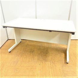 ホワイトカラーのスタンダードデスクをぽっきり価格でご提供！！引き出し付き