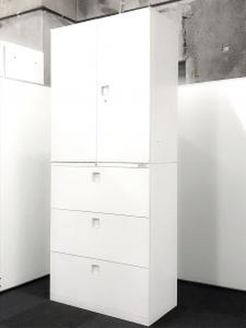 【中古】レクトライン   オカムラ（okamura） ハイキャビネット／その他