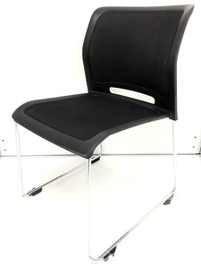 大人気／定番／メッシュ構造／ステンレス脚　◆KOKUYO／コクヨ　◆Caravel／カラベル ※横浜店撮影画※