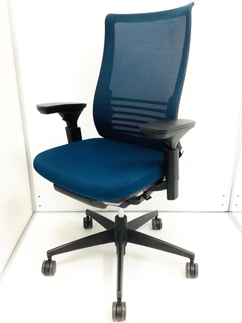 【中古】ベゼル（樹脂脚)  CRS-G2822E6 コクヨ（KOKUYO） 肘付ハイバックチェア