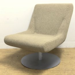 【デザイナーズ家具】ブーメラン プリュス ラウンジスウィベルチェア　