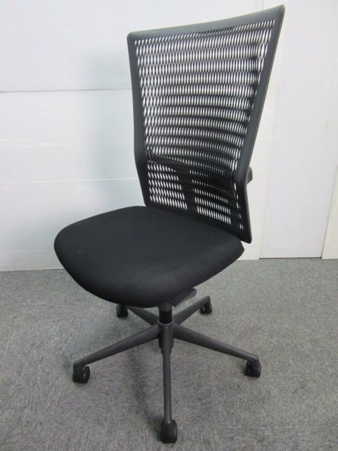 【中古】アクトディア   ウチダ（UCHIDA) 肘無ハイバックチェア