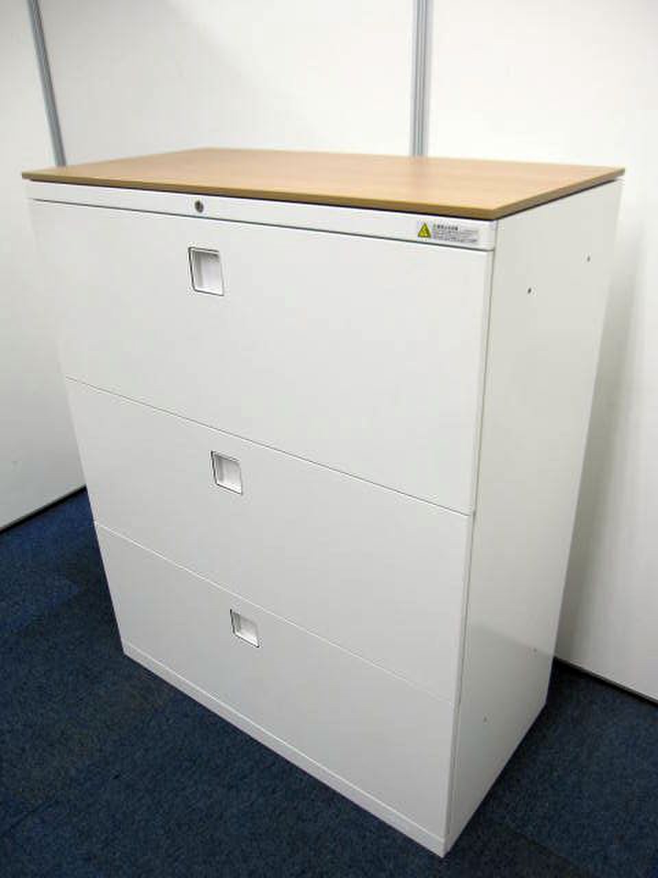 【ブラウン天板】【ホワイト色】【オカムラ製】【レクトライン】【■の取っ手が目印】【入荷の少ない3段ラテラル】【女性人気】
                        レクトライン 
                                    中古
            