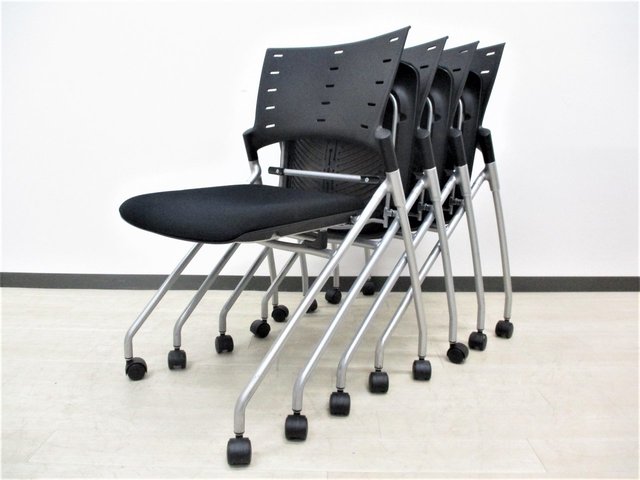 【中古】マノス   イトーキ（ITOKI） ネスティングチェア