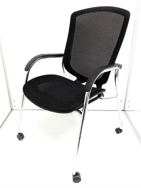 【中古】コンテッサ  CM76AB オカムラ（okamura） ミーティングチェア