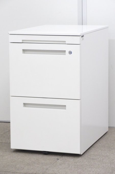 【中古】CZR デスクサイド  CZR-046MPCB-W9 イトーキ（ITOKI） ワゴン3段