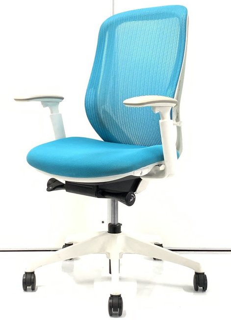 【中古】シルフィー（メッシュ）  C685XW-FMR6 オカムラ（okamura） 肘付ハイバックチェア