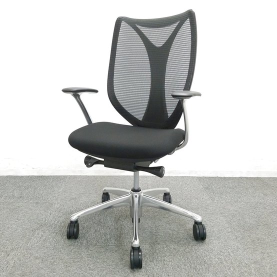 【中古】サブリナ  C843BR FSY1 オカムラ（okamura） 肘付ハイバックチェア