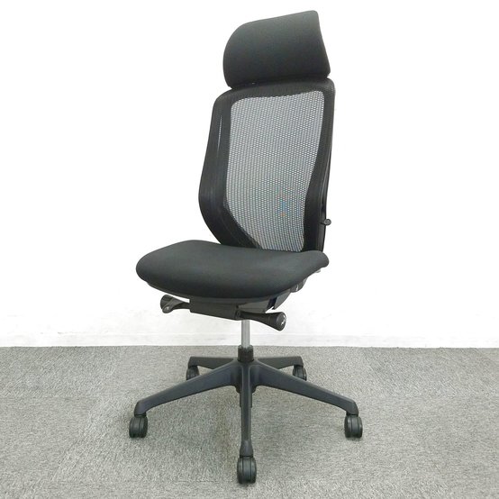 【中古】シルフィー（クッション）  C635XR FMP1 オカムラ（okamura） 肘無ハイバックチェア