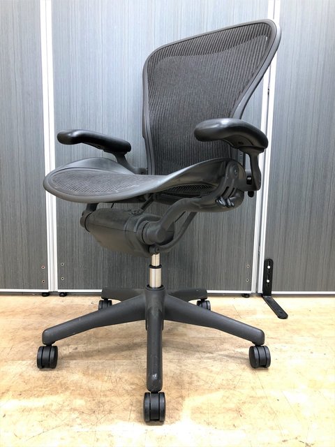 【中古】アーロンチェア   Herman Miller（ハーマンミラー） 肘付ハイバックチェア