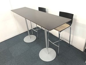 【定価約20万円！！オシャレ！！ハイテーブルとハイチェアのセット商品！！】自宅をもっとオシャレにより快適に！！■内田洋行■MRR