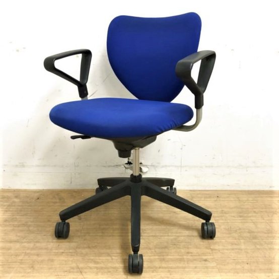 【中古】エポ  EF-10 ウチダ（UCHIDA) 肘付ローバックチェア