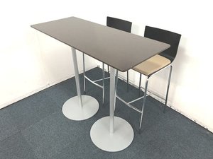 【定価約17万円！！横幅1200ｍｍサイズのハイカウンターとハイチェアのセット商品の入荷です！！】自宅でリフレッシュ空間■内田洋行■MRR