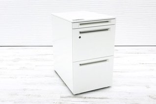 【定価約9万円！！フリアド用三段ワゴンの入荷です！！ホワイトカラー！！】■オカムラ■プロユニット