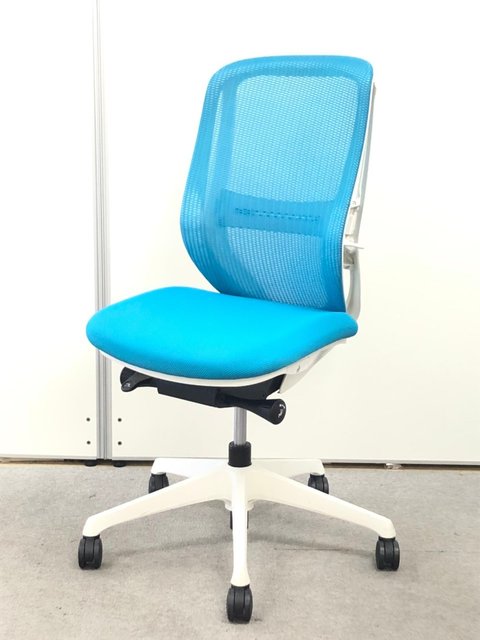 【中古】シルフィー（クッション）   オカムラ（okamura） 肘無ハイバックチェア