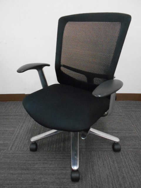 【中古】レジア   ウチダ（UCHIDA) 肘付ローバックチェア