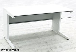 天板ホワイト色｜人気のホワイトデスク｜コクヨ｜IS｜幅1400mm｜平机【OI】遠方外部倉庫在庫の為、配送費・納品日はお問い合わせください