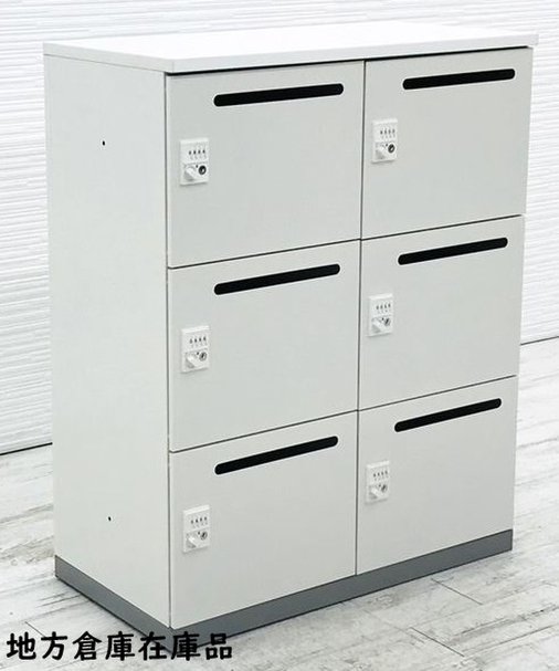 【中古】TFシリーズ TF2411 イナバ（INABA) 6人用更衣ロッカー