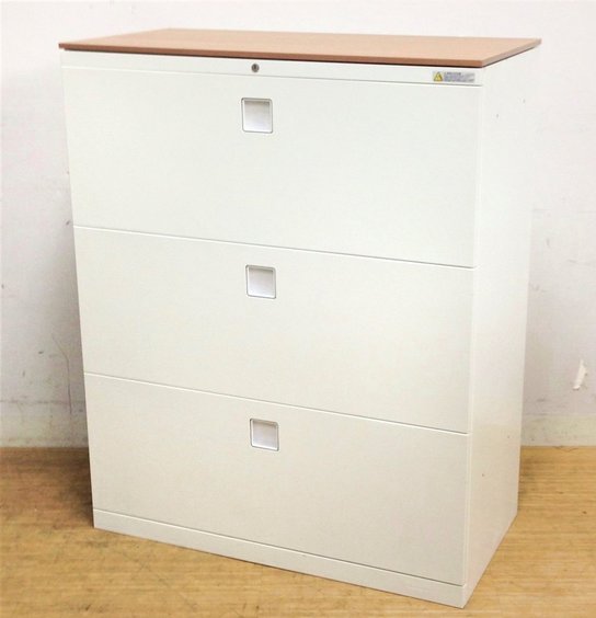 【中古】レクトライン   オカムラ（okamura） ローキャビネット／ラテラル