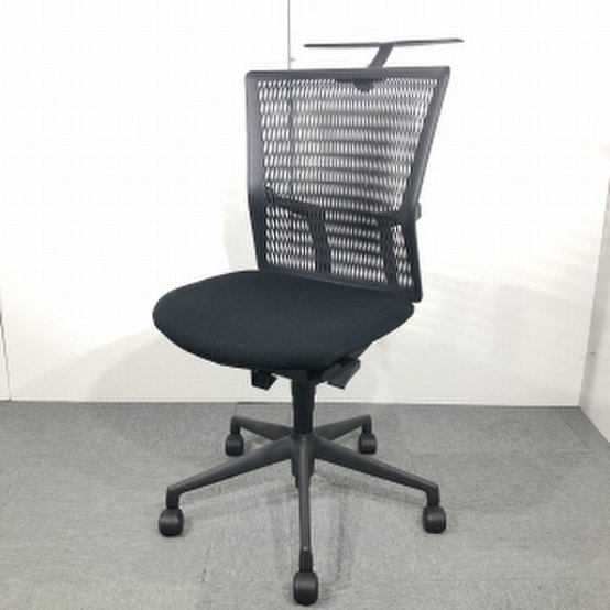 【中古】アクトディア  AA-30B ウチダ（UCHIDA) 肘無ローバックチェア