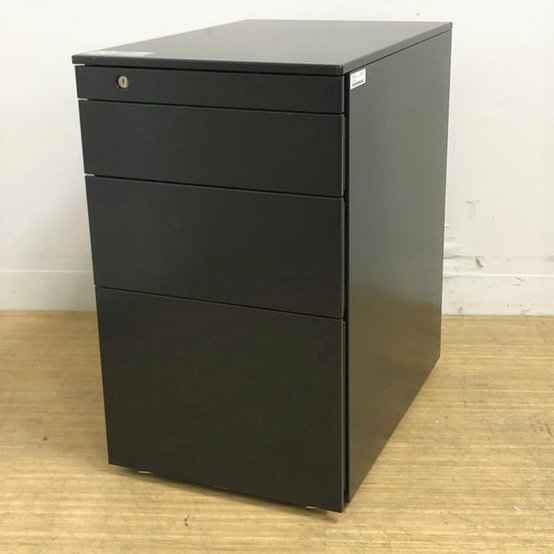 【中古】プロユニット  DN31BF Z25 オカムラ（okamura） ワゴン4段