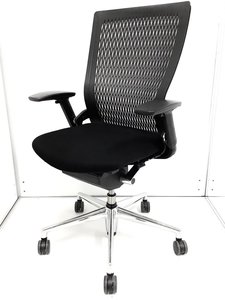 【2脚限定！】ウチダ｜パルス｜ブラックカラー｜肘付きハイバックチェア！！【オフィスチェア店】