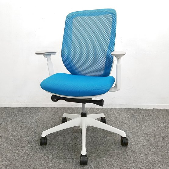 【中古】シルフィー  オカムラ（okamura） 肘付ハイバックチェア