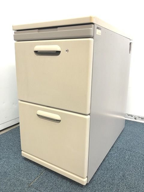 【中古】CR CCR-047LB-WE イトーキ（ITOKI） 脇机3段