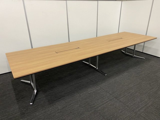 【中古】ラティオⅡ  4L2B7P MR78 オカムラ（okamura） ミーティングテーブル（会議机）