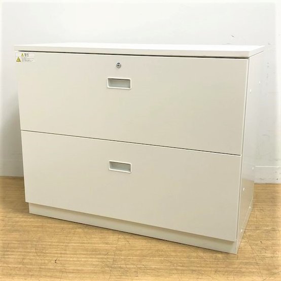 【中古】シンライン  HTM-069AAD-W9 イトーキ（ITOKI） ローキャビネット／ラテラル