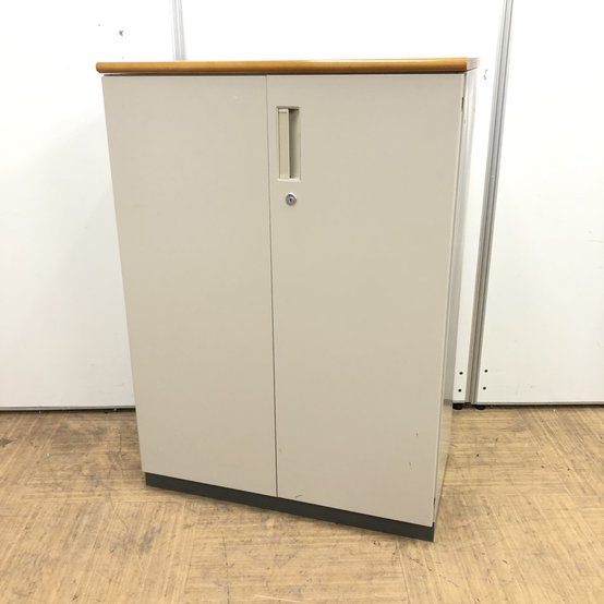 【中古】NS  コクヨ（KOKUYO） ローキャビネット／両開き