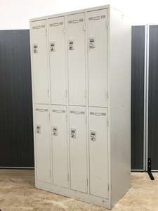 【2台入荷】鍵不要！キーレス運用のロッカー【中古】【オフィス家具】【東京】【大阪】【愛知】【岐阜】【長野】【滋賀】