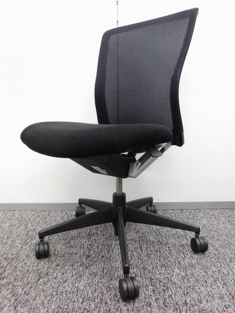 【中古】エトス   コクヨ（KOKUYO） 肘無ハイバックチェア