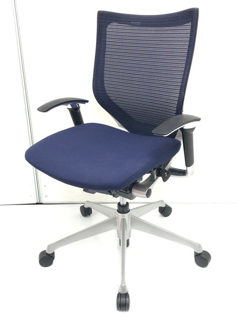 【中古】バロン   オカムラ（okamura） 肘付ハイバックチェア