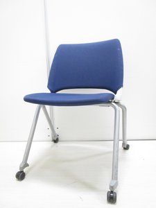 フォルムおしゃれ◆テレワークにも◆内田洋行ネスティングチェア