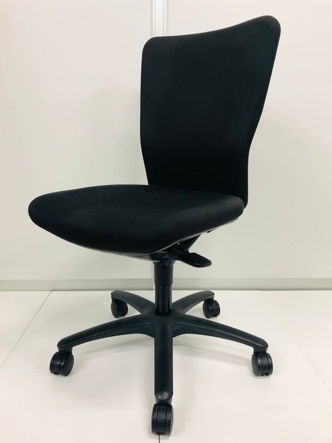 【中古】カロッツァ   オカムラ（okamura） 肘無ハイバックチェア