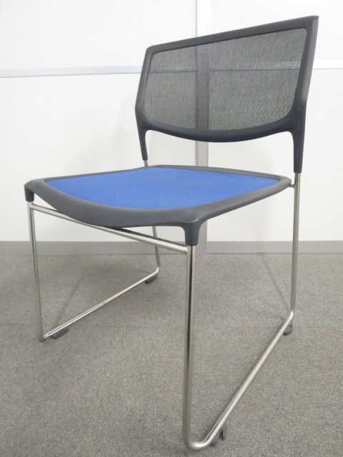 【中古】A-1 KLA-110-Z9B5 イトーキ（ITOKI） スタッキングチェア