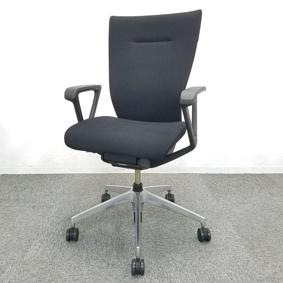 【中古】コセール   イトーキ（ITOKI） 肘付ハイバックチェア
