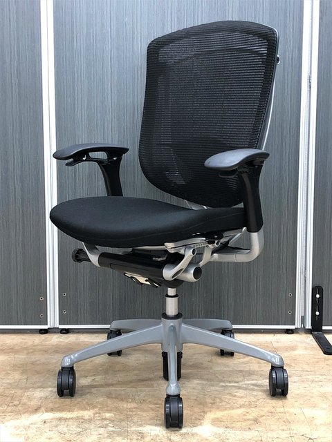 【12脚入荷】革新的なタスクチェア！エルゴノミックメッシュチェア【中古】【オフィス家具】【東京】【大阪】【愛知】【岐阜】【長野】【滋賀】