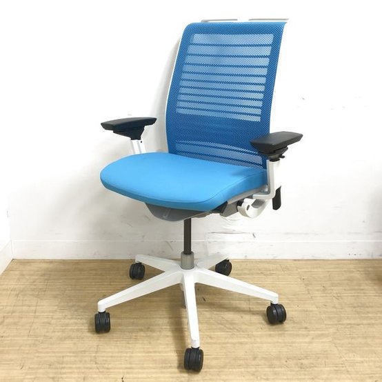 【中古】シンク2   Steelcase（スチールケース） 肘付ハイバックチェア