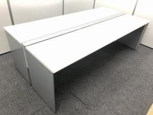 コクヨ製　ワークビスタシリーズ　ホワイト天板　W2400　フリーアドレスデスク　4名作用におすすめ！！