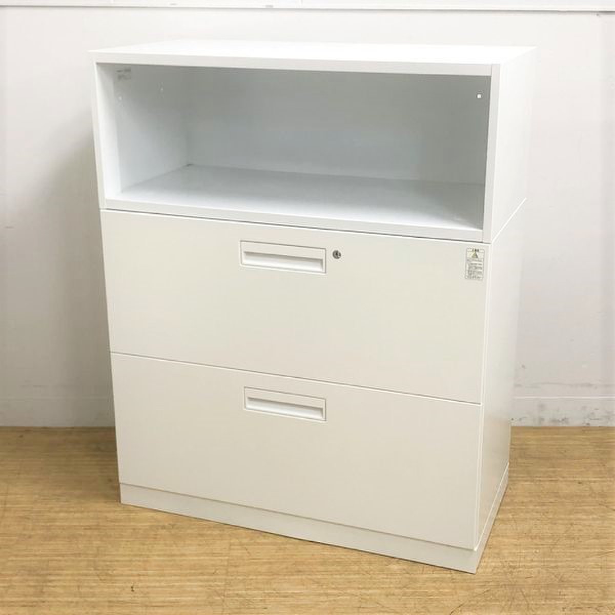 当店限定オリジナル組み合わせ　　　2段ラテラル＋オープンの3段収納　コクヨ　エディア　
                        エディア 
                                    中古
            