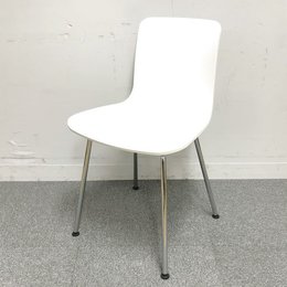 【デザイナーズ家具】vitra(ヴィトラ)/HAL(ハル)　ジャスパー・モリソン氏　ベース：クロム　カラー：ホワイト